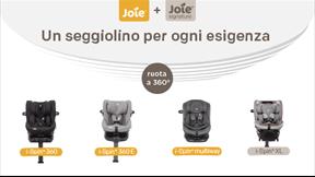 Seggiolini auto rotativi Joie i-Spin: uno per ogni esigenza