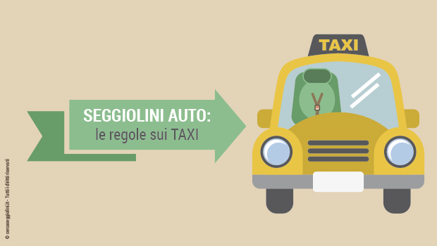 Seggiolino auto in taxi? Come viaggiare sui mezzi pubblici con i bimbi