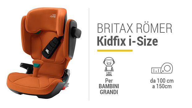 Britax Romer Kidfix i-Size - Miglior seggiolino da 3 a 12 anni - Guida all'acquisto