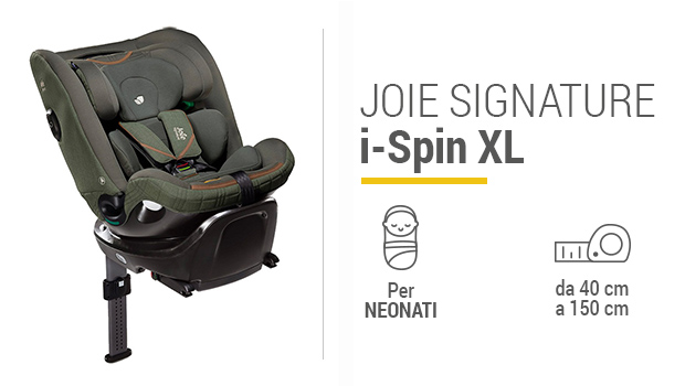 Joie Signature i-Spin XL - Miglior seggiolino crash test - Guida all'acquisto