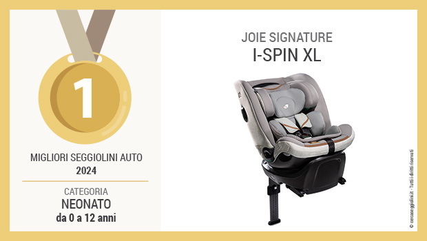 Miglior seggiolino 2024 dalla nascita ai 12 anni - Joie Signature i-Spin XL